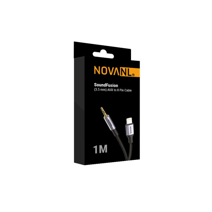 NOVANL SoundFusion AUX-auf-8-Pin-Kabel (1 m)