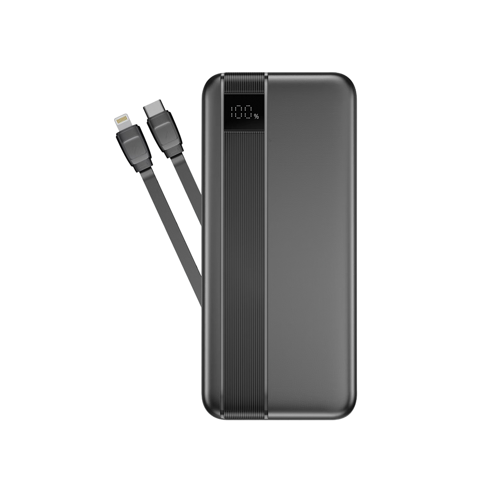 NOVANL PowerUp 20.000 mAh Dual-Kabel Powerbank
