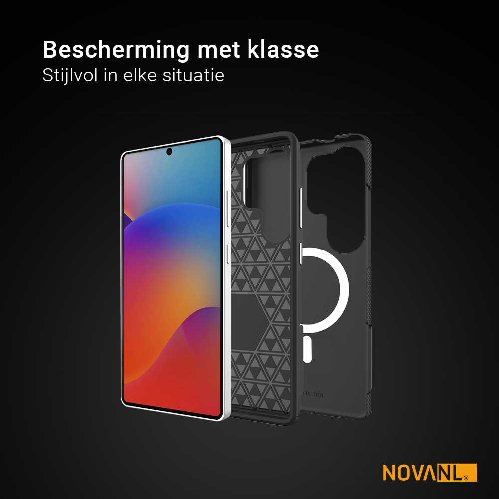 NOVANL GripArmor Hoesje Samsung Galaxy S25 Ultra