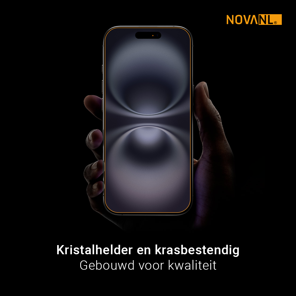 NOVANL 3er-Pack Displayschutzfolie für iPhone 14 Pro mit Installationskit