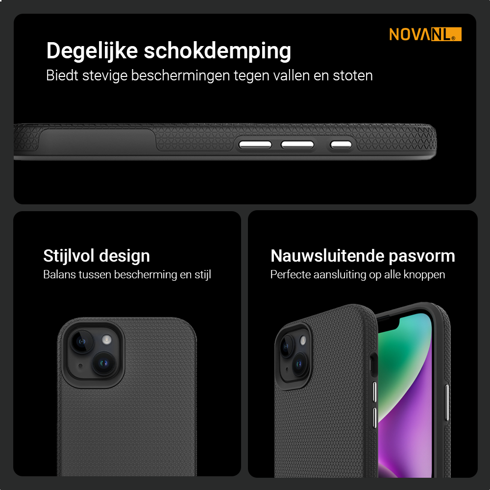 NOVANL GripArmor-Tasche für iPhone 14 Plus