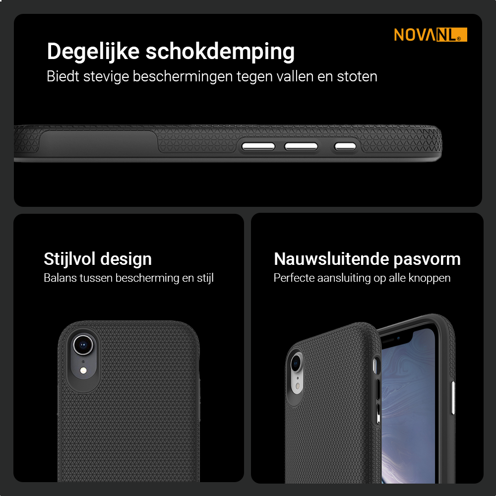 NOVANL GripArmor-Tasche für iPhone XR