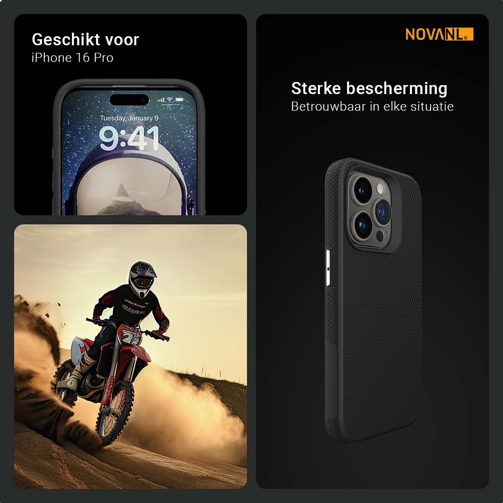 NOVANL GripArmor-Tasche für iPhone 14 Pro