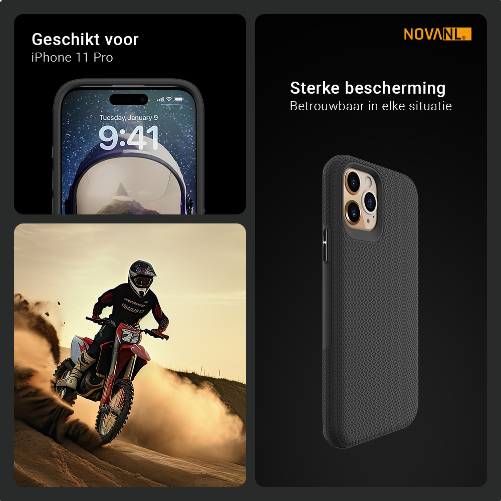 NOVANL GripArmor-Tasche für iPhone 11 Pro