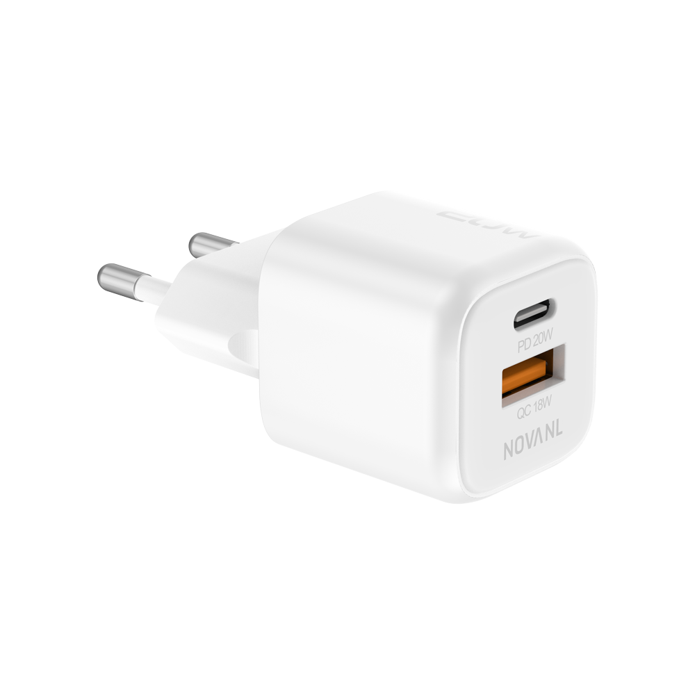 NOVANL GaNCharge 20 W USB-A und USB-C (Dual-Port)