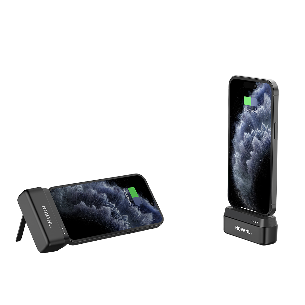 NOVANL PowerUp Mini inkl. Ständer, unterstützt 8 Pin (5.000 mAh)