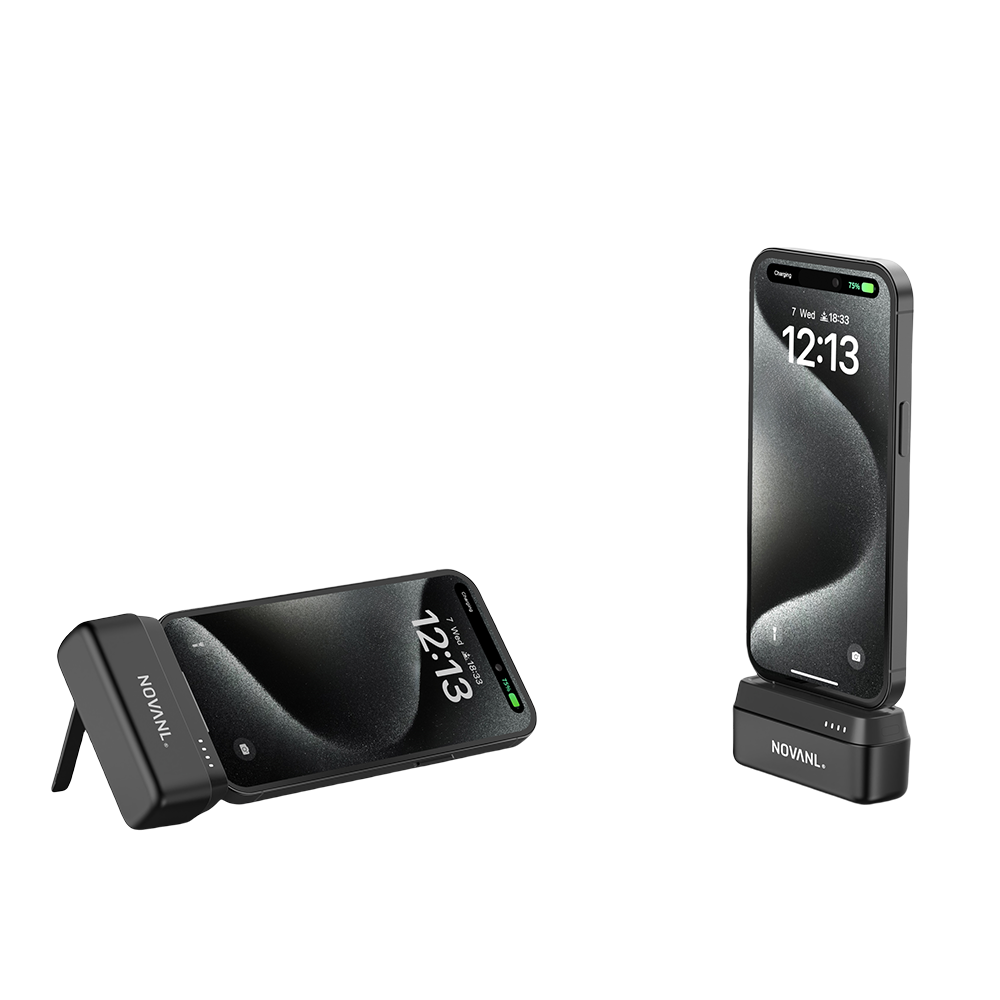 NOVANL PowerUp Mini inkl. Ständer, unterstützt 8 Pin (5.000 mAh)