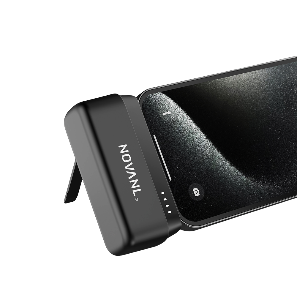 NOVANL PowerUp Mini inkl. Ständer, unterstützt 8 Pin (5.000 mAh)