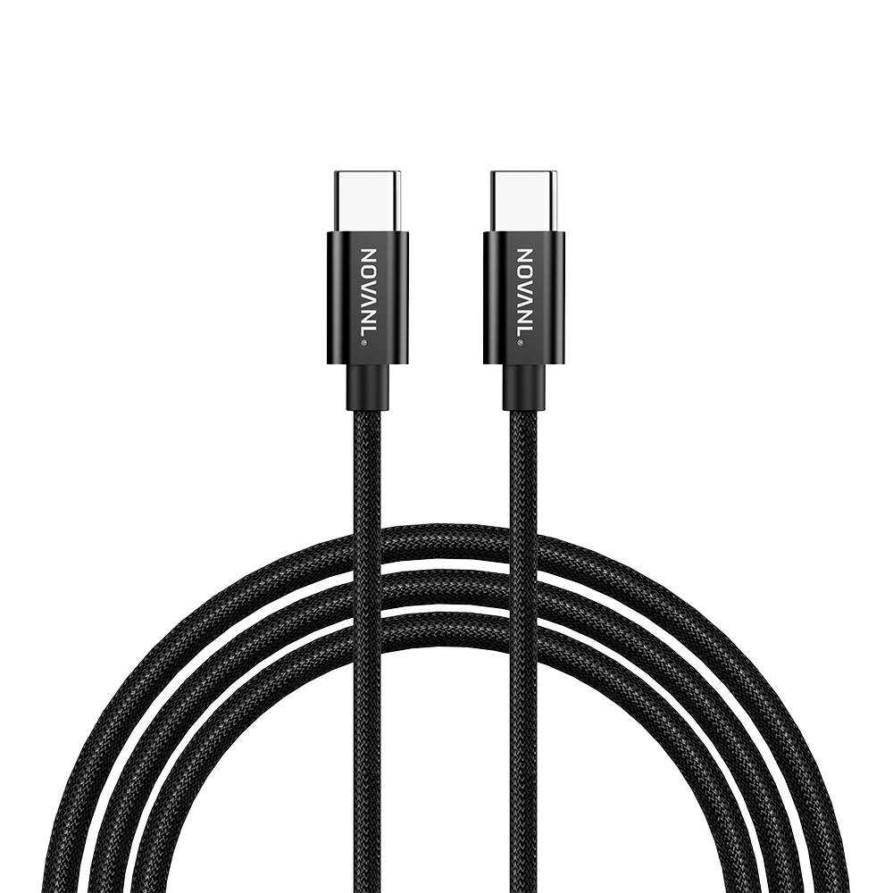 NOVANL SpeedCharge Pro USB C auf USB-C Kabel 100W (1M)