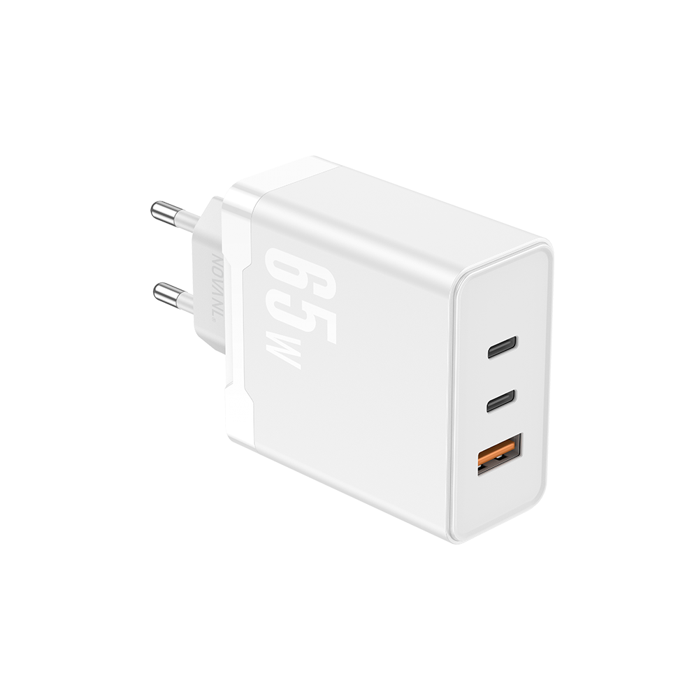 NOVANL ProCharge Ultra 65 W GaN 2 x USB-A und USB-C (Dreifachanschluss)