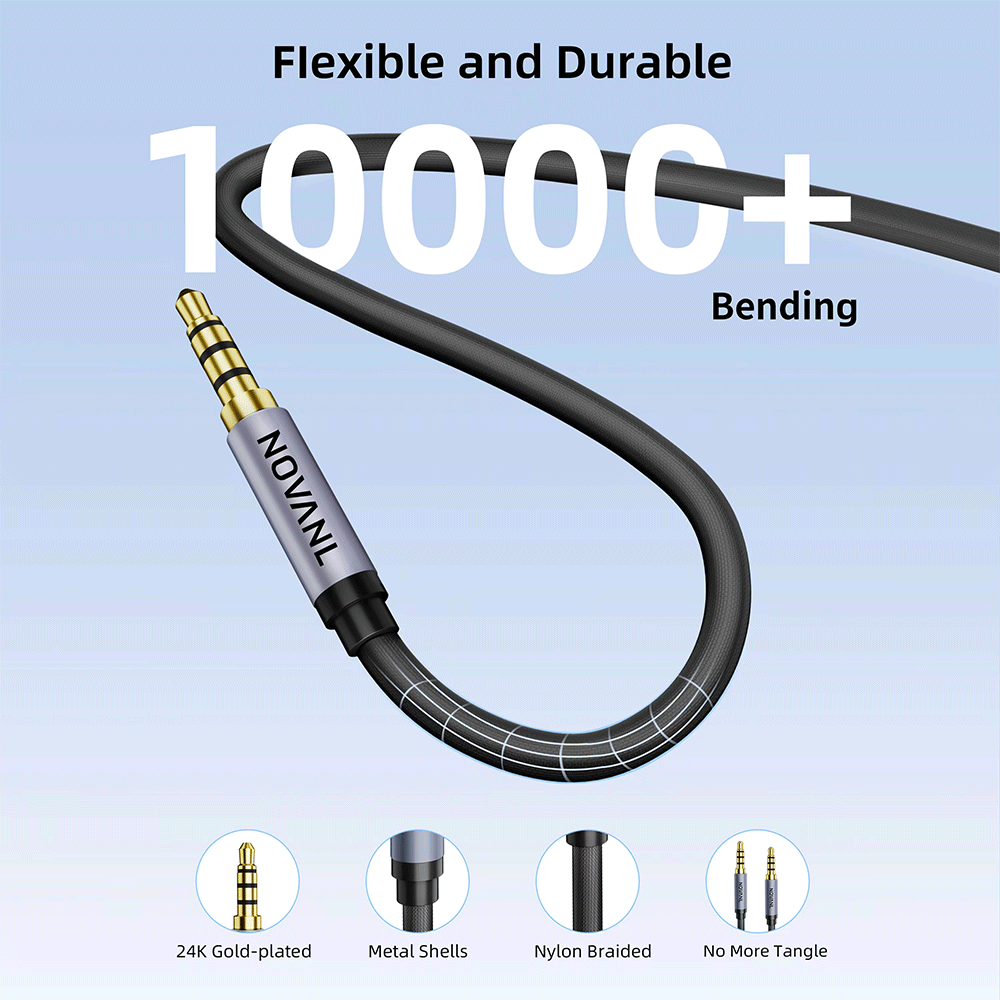 NOVANL SoundWave Aux-zu-Aux-Kabel (2M)