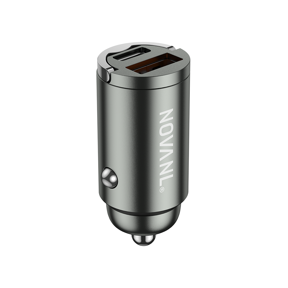 NOVANL PowerFit 30W (USB-A und USB-C) Autoladegerät