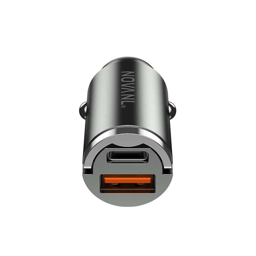 NOVANL PowerFit 30W (USB-A und USB-C) Autoladegerät