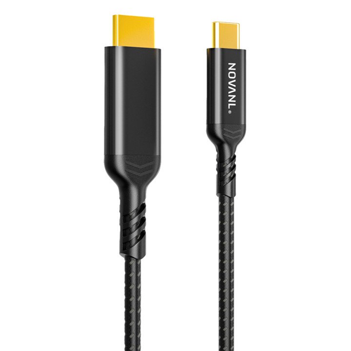 NOVANL UltraHD HDMI 2.0B 4K auf USB C Kabel (1,8M)