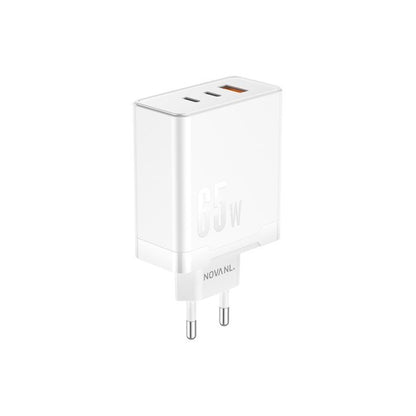 NOVANL ProCharge Ultra 65 W GaN 2 x USB-A und USB-C (Dreifachanschluss)