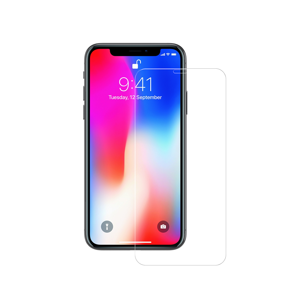 NOVANL 3Pack Screen Protector met installatiekit voor iPhone X/XS