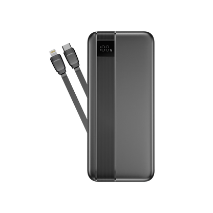 NOVANL PowerUp 20.000 mAh Dual-Kabel Powerbank