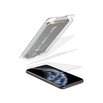 NOVANL 3er-Pack Displayschutzfolie für iPhone 11 Pro mit Installationskit