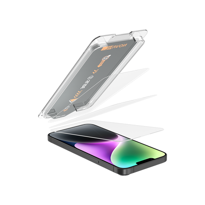 NOVANL 3er-Pack Displayschutzfolie für iPhone 14 Pro Max mit Installationskit