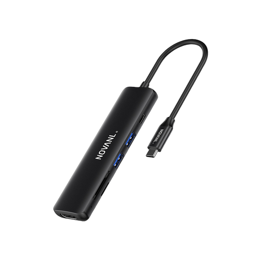 NOVANL Multifunktions-6-in-1-HDMI-Hub mit USB-C