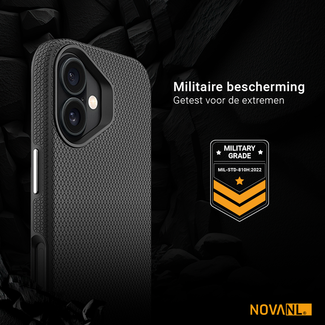 NOVANL GripArmor Case (Incl. Magnetics) Compatible for iPhone 17