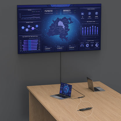 NOVANL Multifunktions-6-in-1-HDMI-Hub mit USB-C