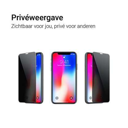 NOVANL Screen Protector Pro Privacy voor iPhone X/XS/11 Pro