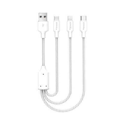 NOVANL SpeedCharge 1,5M USB A auf 3-in-1 12W