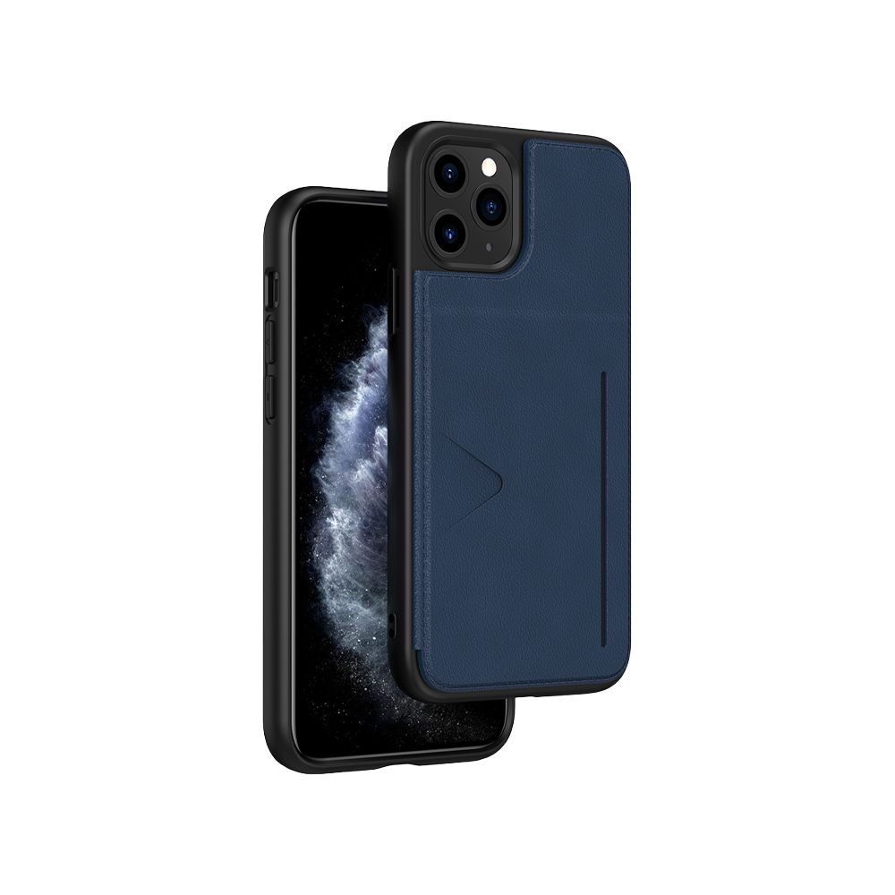 NOVANL WalletGuard hoesje voor iPhone 11 Pro Blauw Blue