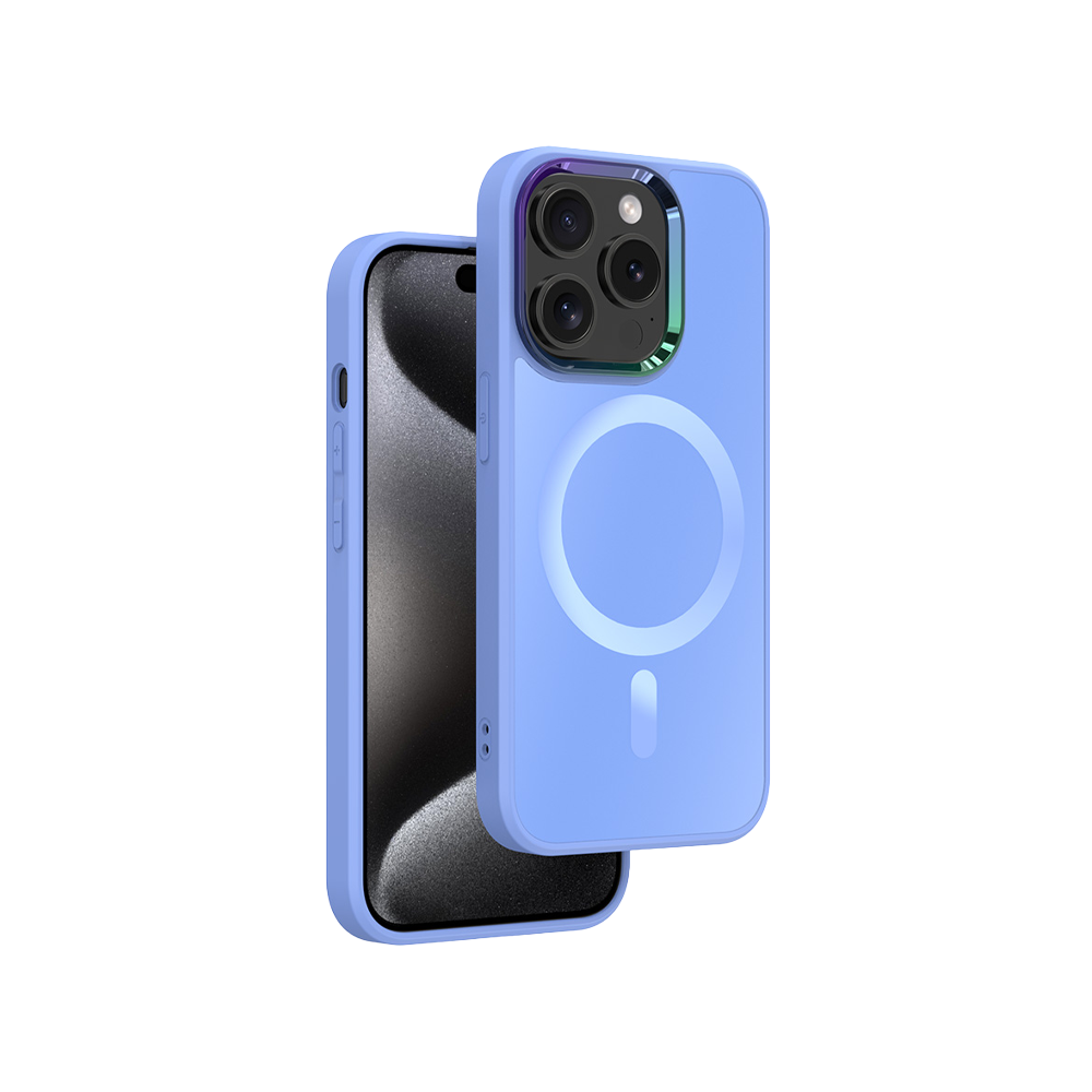 NOVANL GuardArmor Hoesje voor iPhone 15 Pro Blauw Blue