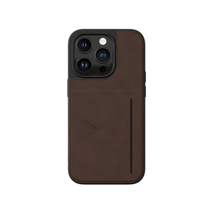 NOVANL WalletGuard hoesje voor iPhone 14 Pro Max Bruin Brown