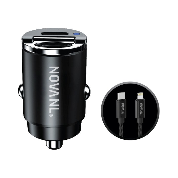 NOVANL PowerFit Pro 45W mit SpeedCharge USB-C auf 8 Pin