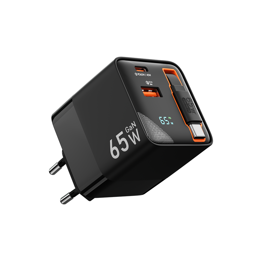 NOVANL GaNCharge Pro 65W Ladegerät Inkl. USB-C Kabel