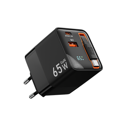 NOVANL GaNCharge Pro 65W Ladegerät Inkl. USB-C Kabel