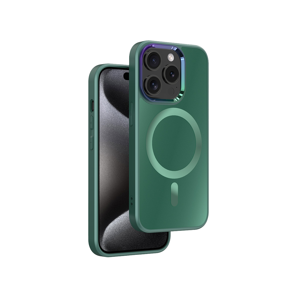 NOVANL GuardArmor Hoesje voor iPhone 15 Pro Groen Green