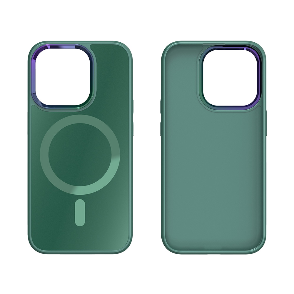 NOVANL GuardArmor Hoesje voor iPhone 15 Pro Groen Green