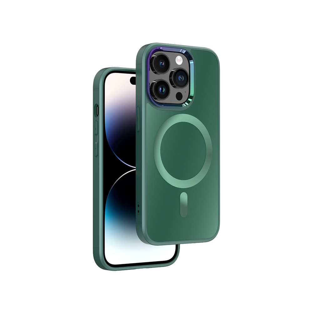 NOVANL GuardArmor Hoesje voor iPhone 14 Pro Groen Green