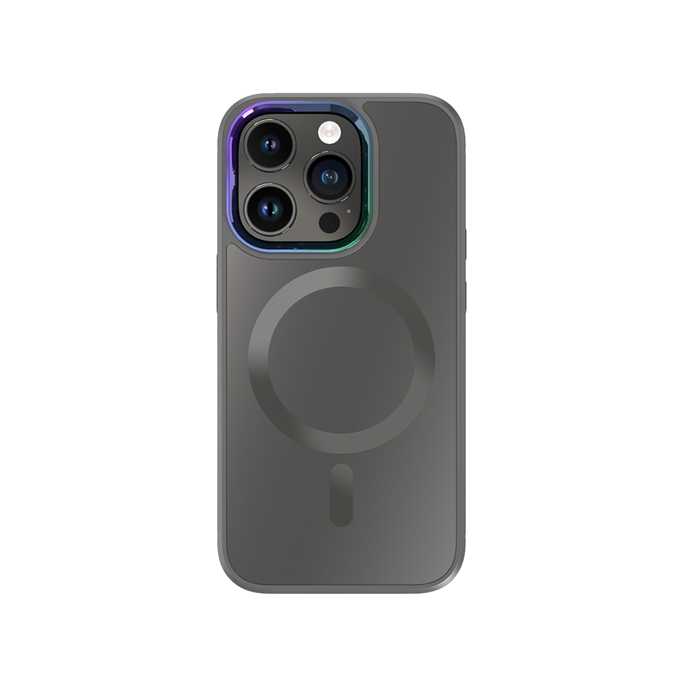 NOVANL GuardArmor Hoesje voor iPhone 14 Pro Grijs Grey