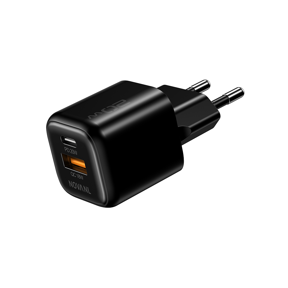 NOVANL GaNCharge 20 W USB-A und USB-C (Dual-Port)