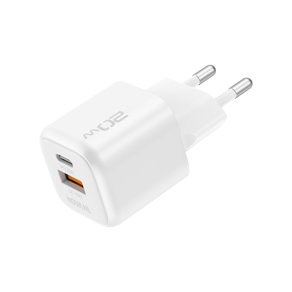 NOVANL GaNCharge 20 W USB-A und USB-C (Dual-Port)