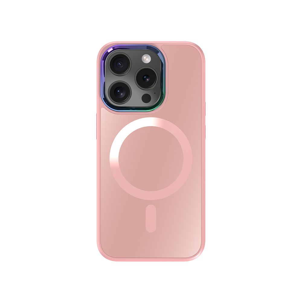 NOVANL GuardArmor Hoesje voor iPhone 15 Pro Roze Pink