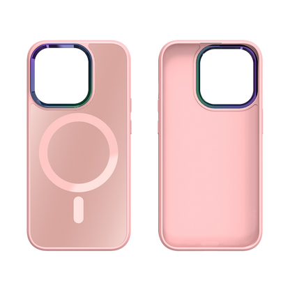 NOVANL GuardArmor Hoesje voor iPhone 15 Pro Roze Pink