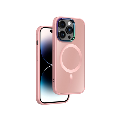 NOVANL GuardArmor Hoesje voor iPhone 14 Pro Roze Pink