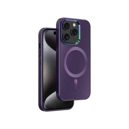 NOVANL GuardArmor hoesje voor iPhone 15 Pro Purple Paars