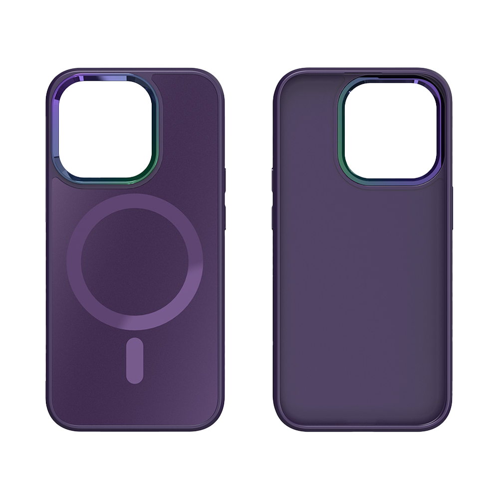 NOVANL GuardArmor hoesje voor iPhone 15 Pro Paars Purple