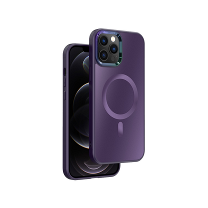 NOVANL GuardArmor hoesje voor iPhone 12 Pro Max paars Purple