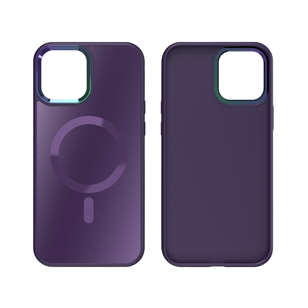 NOVANL GuardArmor hoesje voor iPhone 12 Pro Max paars Purple