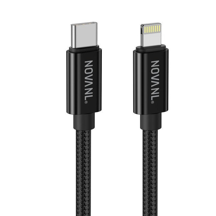 NOVANL PowerDrive Elite 38W mit SpeedCharge USB-C auf 8 Pin