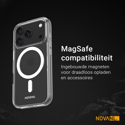 NOVANL ShockShield Case (incl. Magnetics) Compatible for iPhone 17 Pro Max