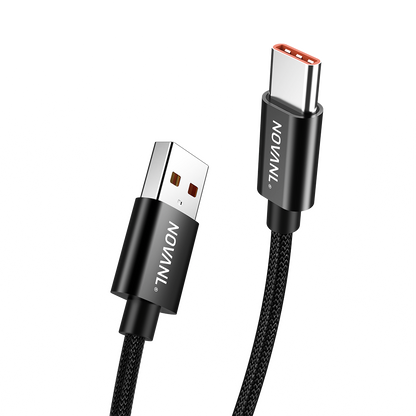 NOVANL SpeedCharge Pro USB A auf USB-C Kabel 18W (1,5M)